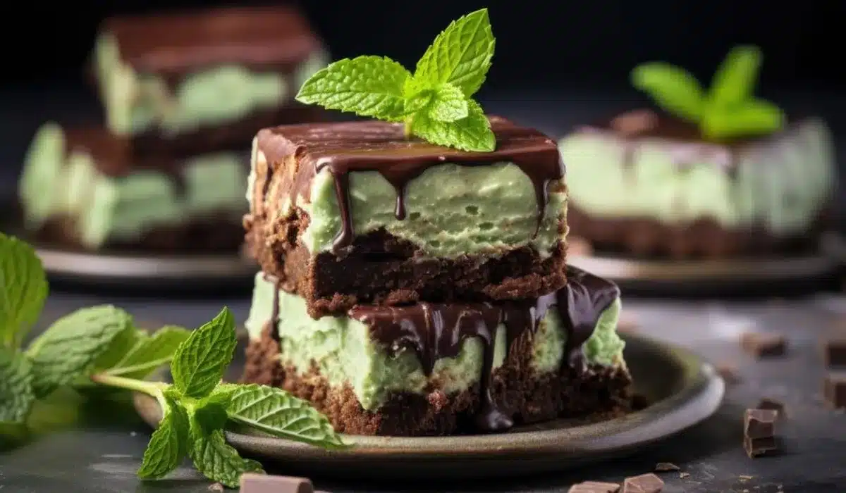 Andes Mint Brownies