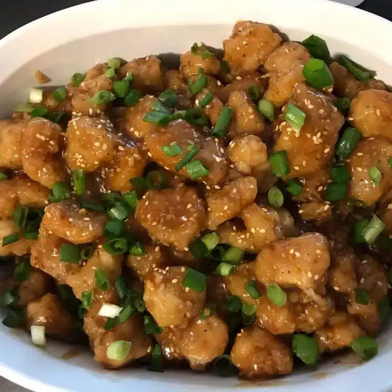 Baked Honey Sesame Chicken