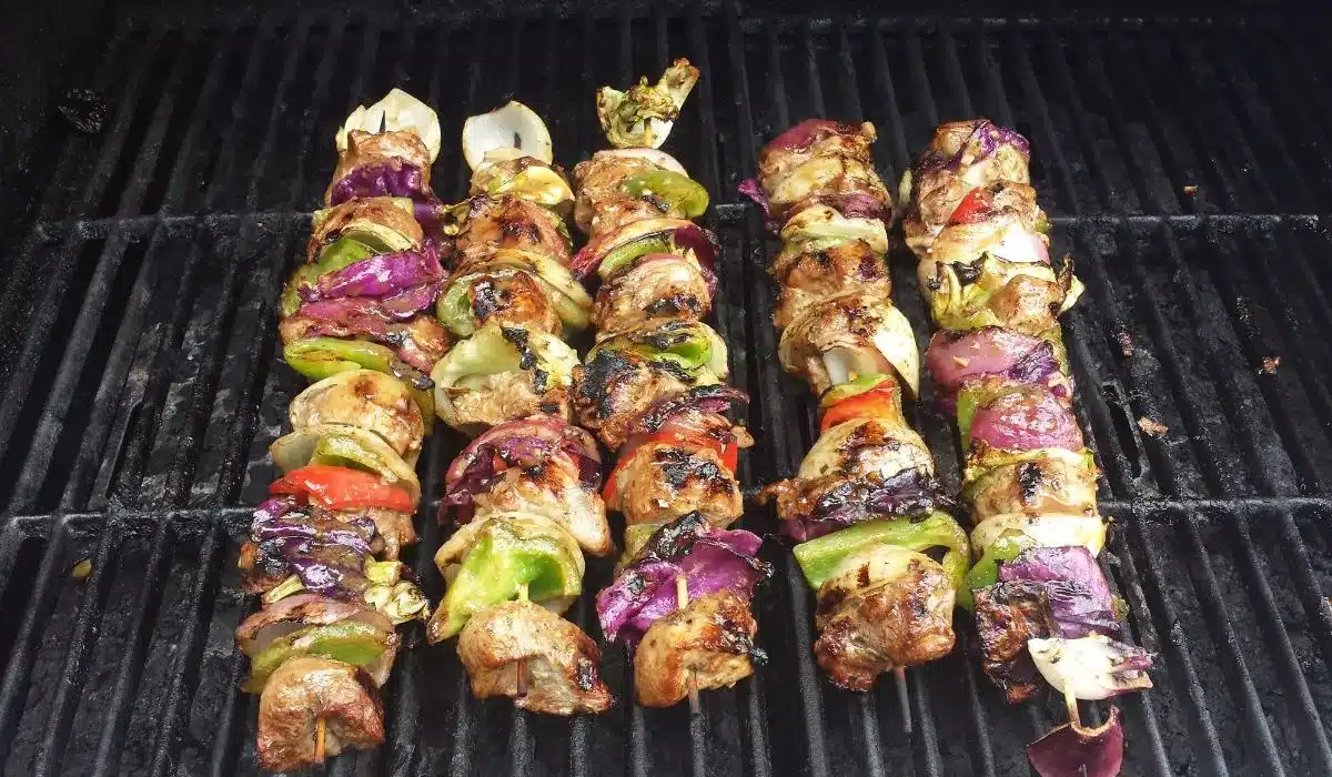 Chicken Souvlaki Plate
