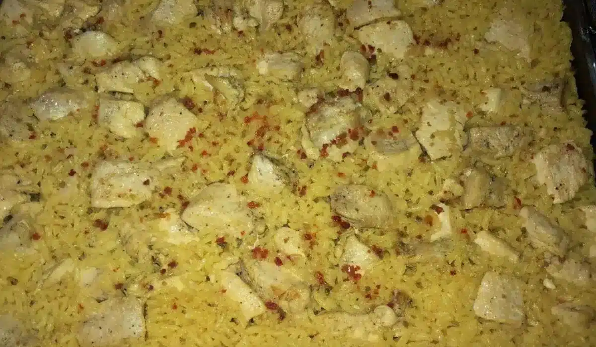 Chicken and Yellow Rice Casserole