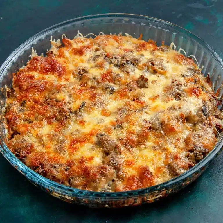 Philly Cheesesteak Casserole Recipe