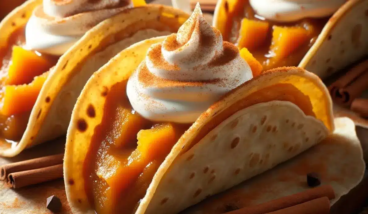 Pumpkin Pie Tacos