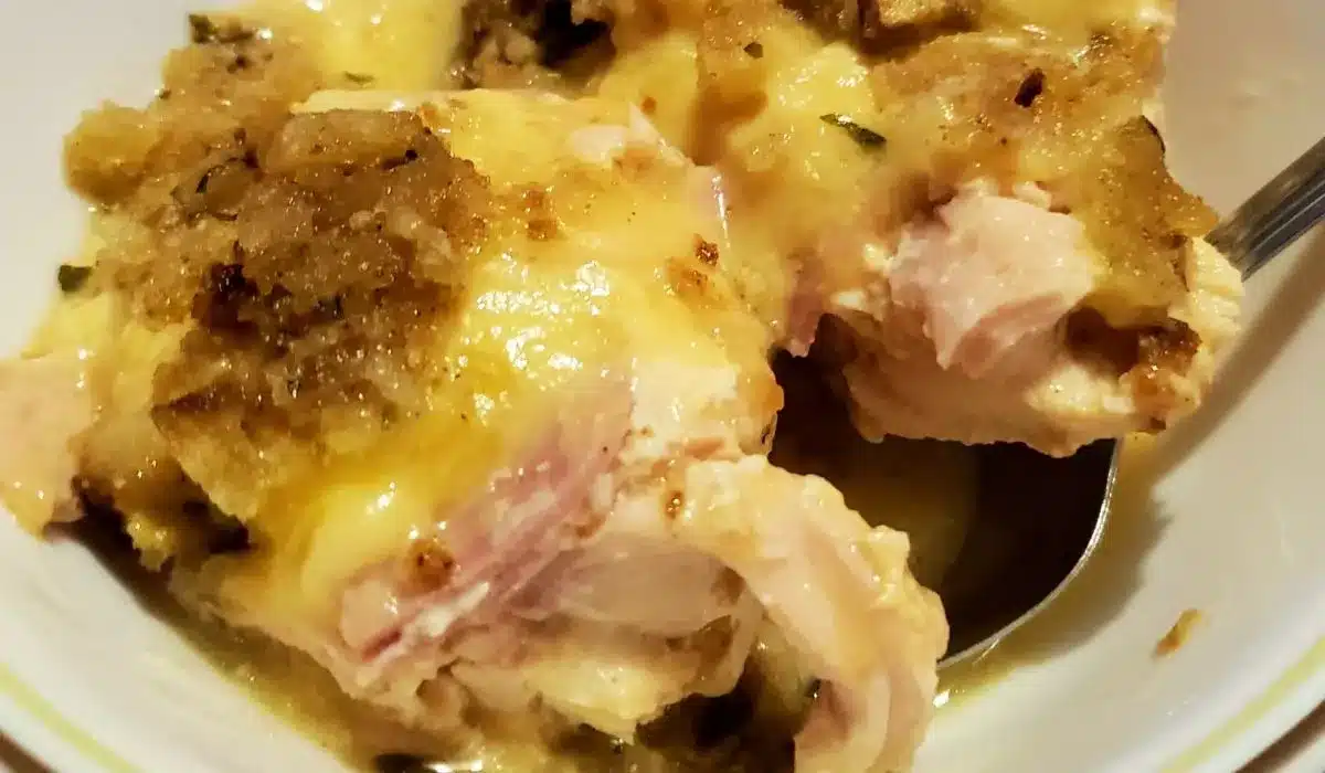 Slow Cooker Chicken Cordon Bleu
