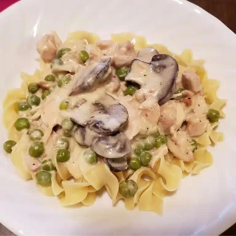 Slow Cooker Chicken Stroganoff Recipe