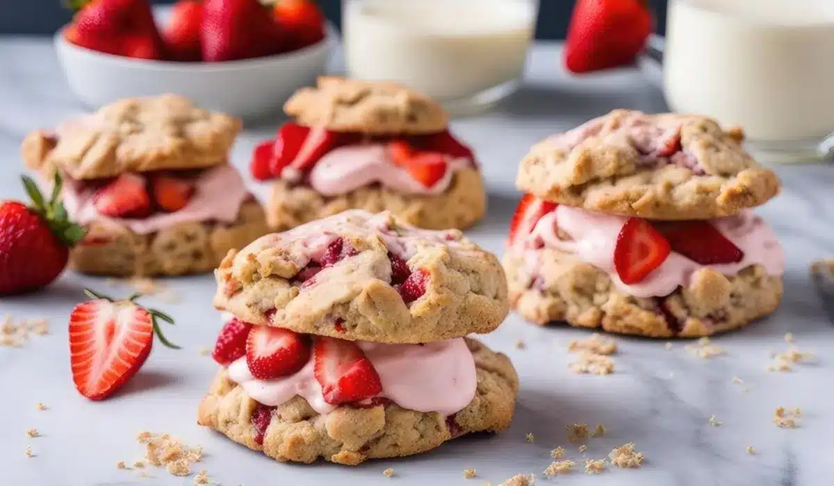 Strawberry Cookies