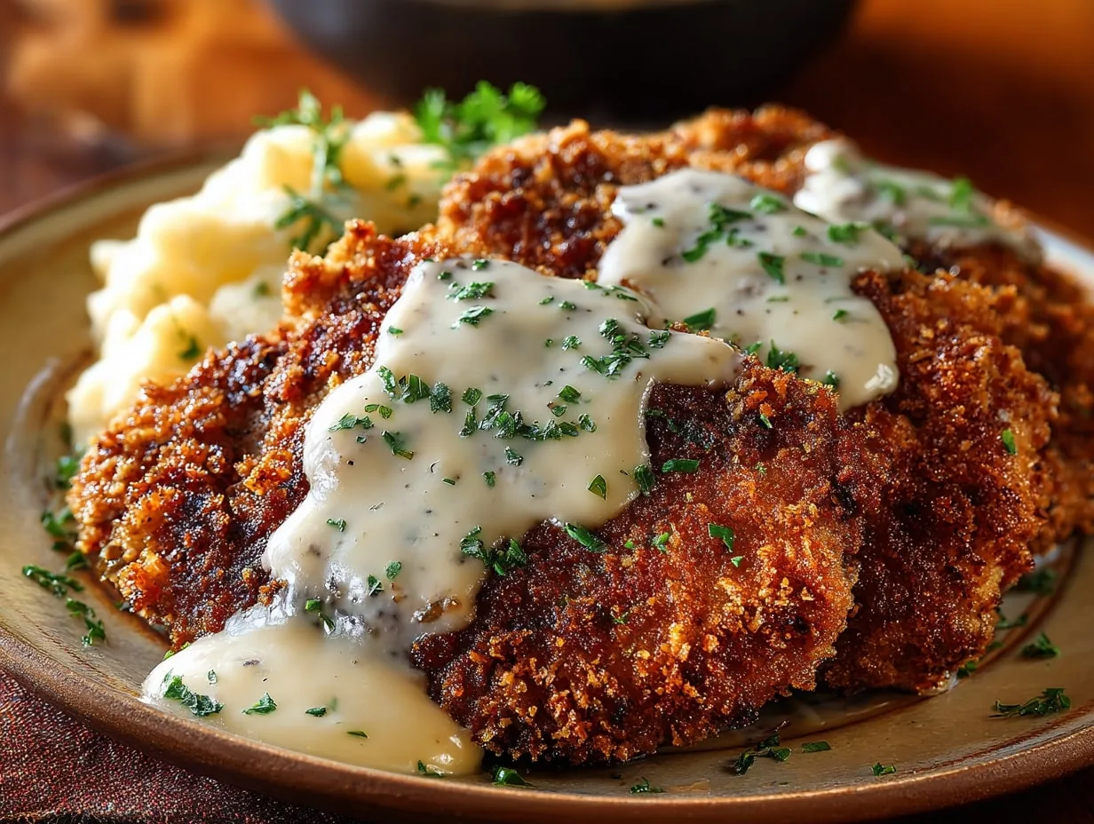Air Fryer Chicken Fried Steak