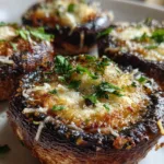 Air Fryer Portobello Mushrooms