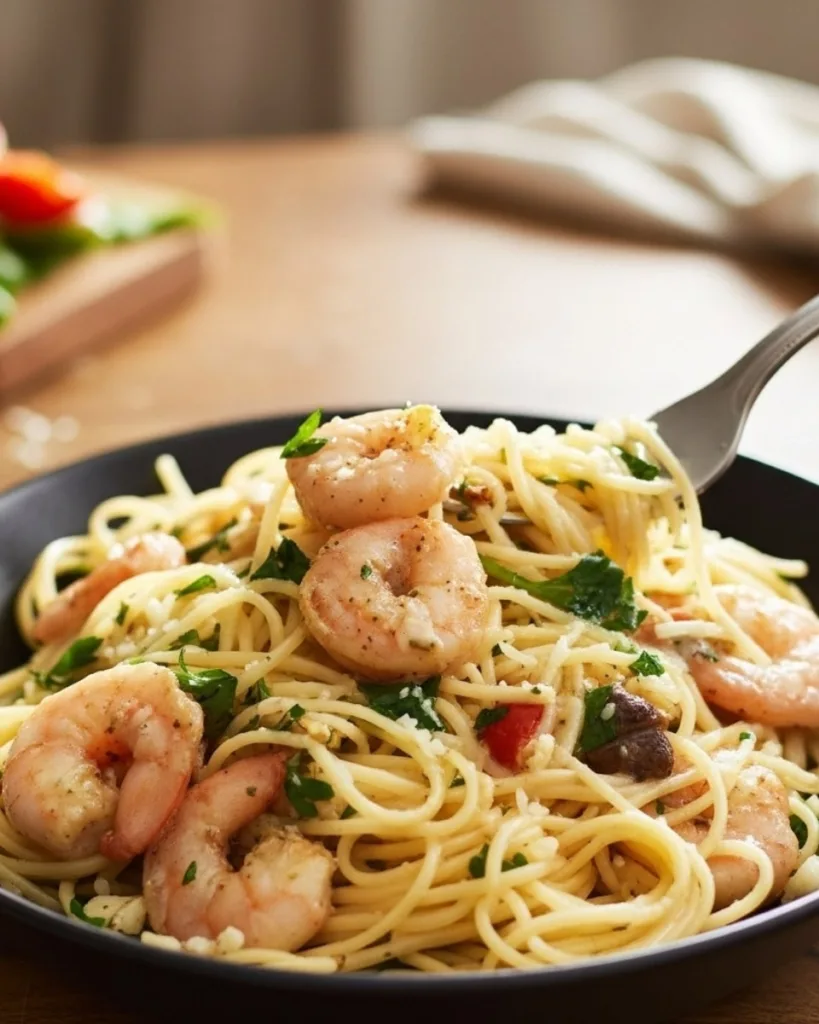 Bistro Shrimp Pasta 4