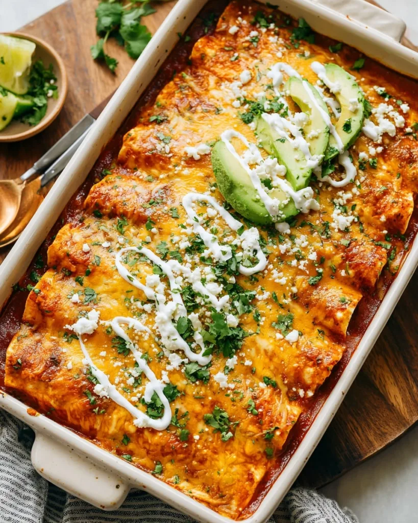chicken enchiladas for low-carb and keto diets