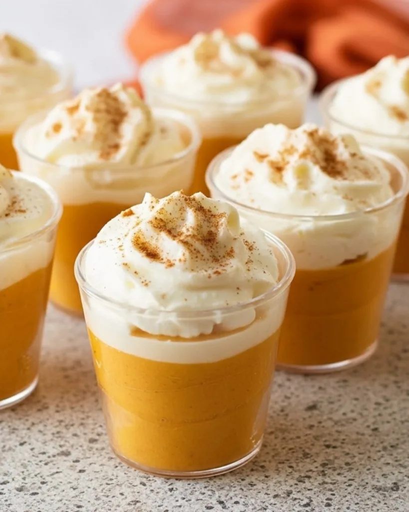Pumpkin Pie Pudding Shots 4
