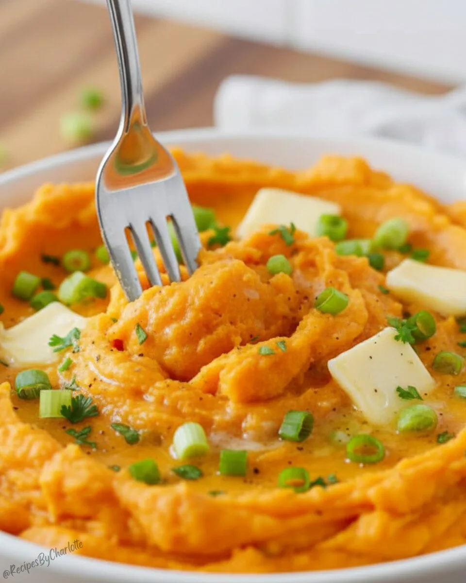 Savory Mashed Sweet Potatoes 1