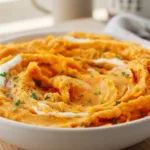 Savory Mashed Sweet Potatoes Recipe