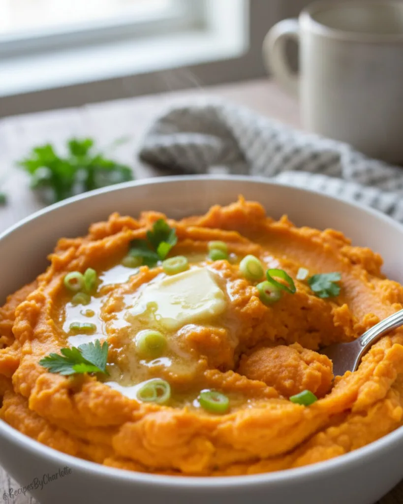 Savory Mashed Sweet Potatoes 4