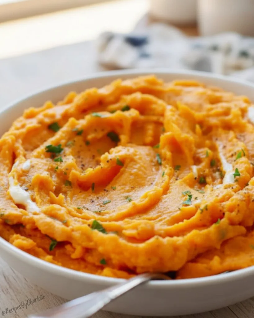 Savory Mashed Sweet Potatoes 5