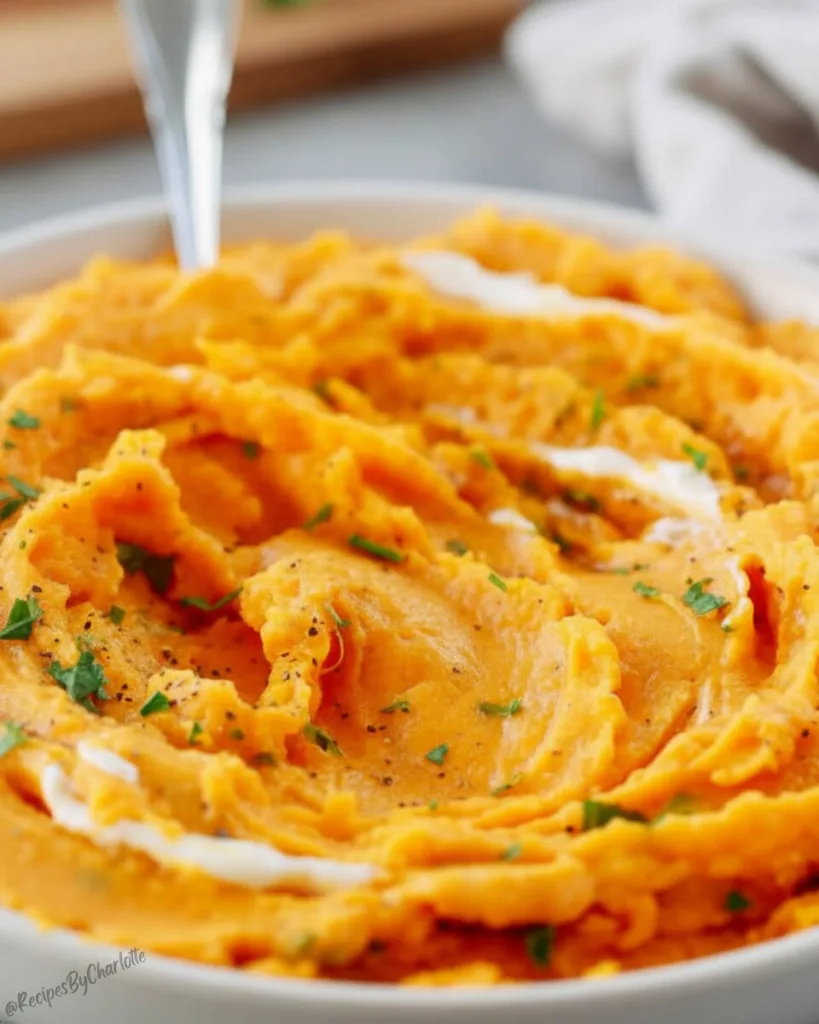 Savory Mashed Sweet Potatoes 6