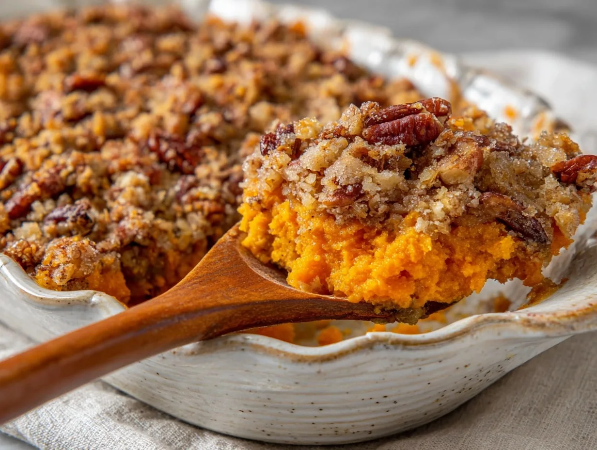 Best Sweet Potato Crunch Casserole Recipe (Easy & Delicious)