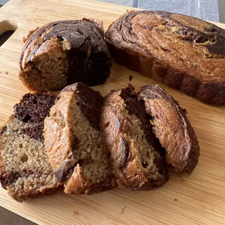 Marbled Banana Bread Recipe