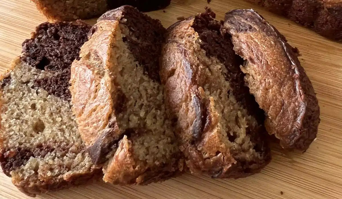 Marbled Banana Bread