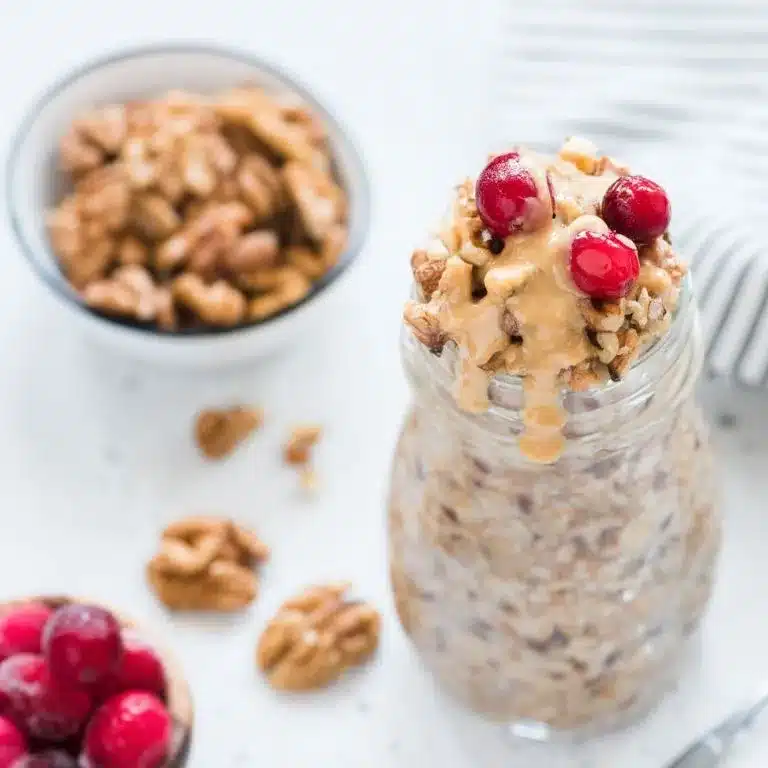 Banana Bread Overnight Oats
