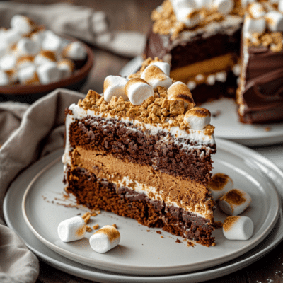 S’mores Layer Cake
