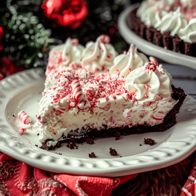 Peppermint Crunch Pie