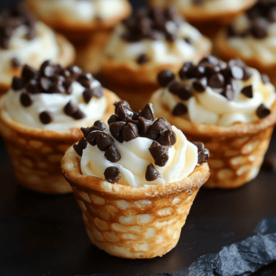 Mini Cannoli Cups