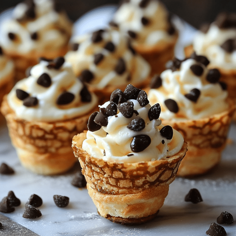 Mini Cannoli Cups Recipe Mini Cannoli Cups Recipe