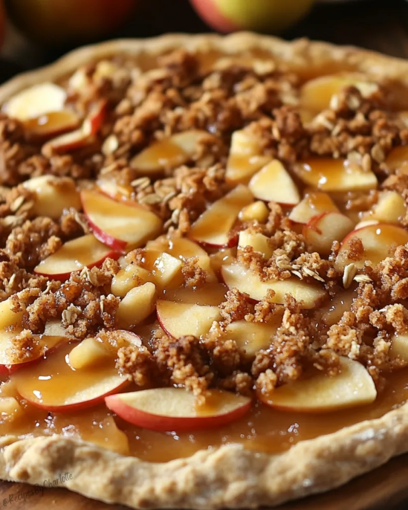 Apple Crisp Pizza 3