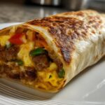 Air Fryer Breakfast Burritos