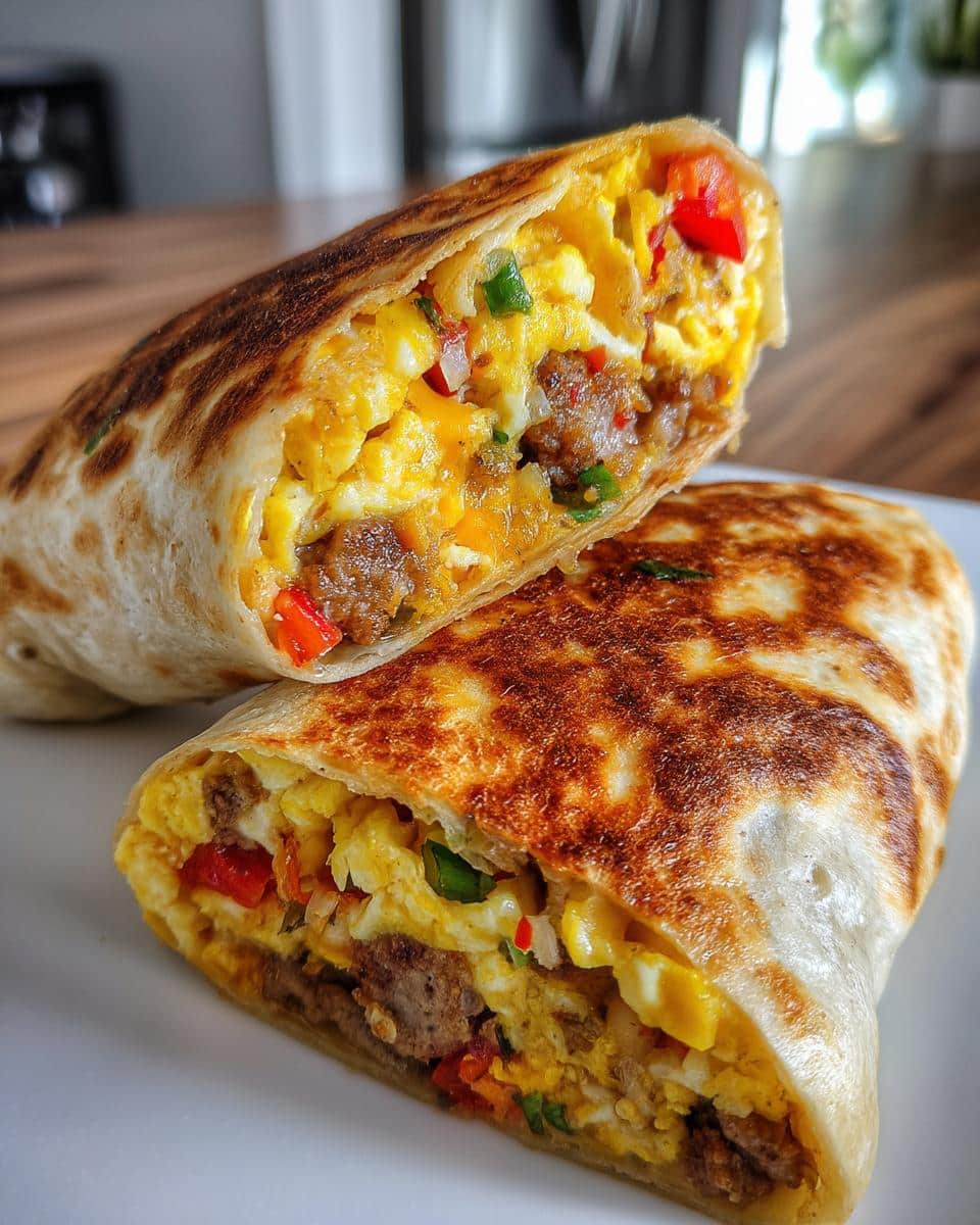 Air Fryer Breakfast Burritos - detail 4