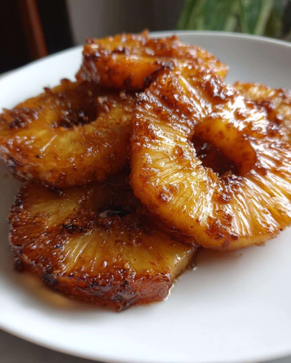 Air Fryer Brown Sugar Pineapple - detail 1