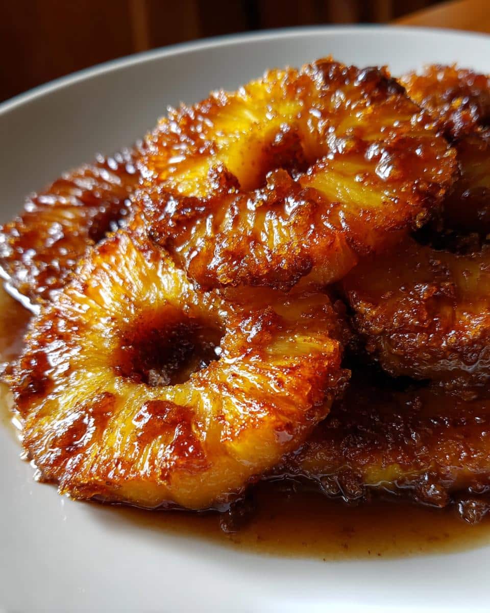 Air Fryer Brown Sugar Pineapple - detail 3