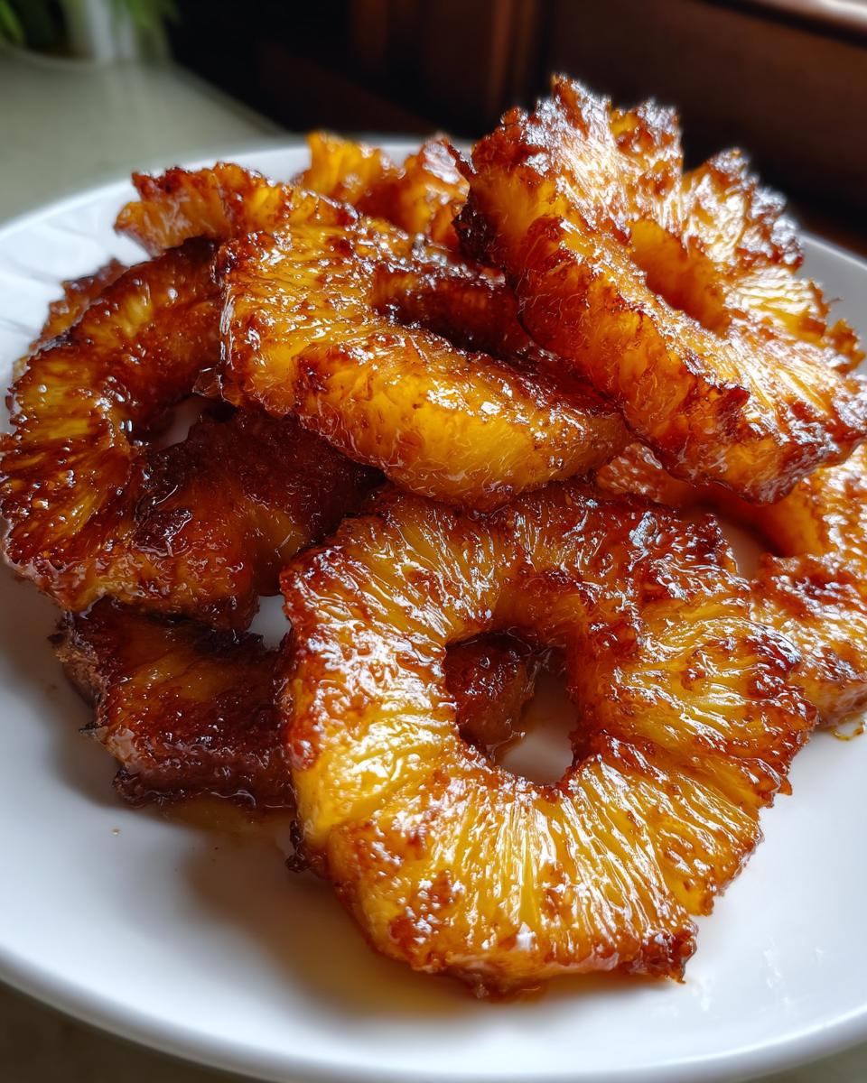 Air Fryer Brown Sugar Pineapple - detail 4