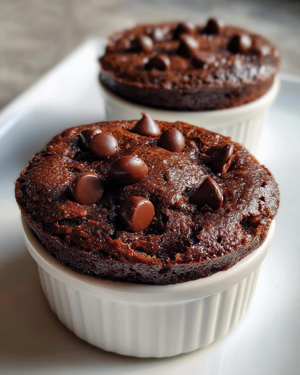 Air Fryer Brownie Cups - detail 1