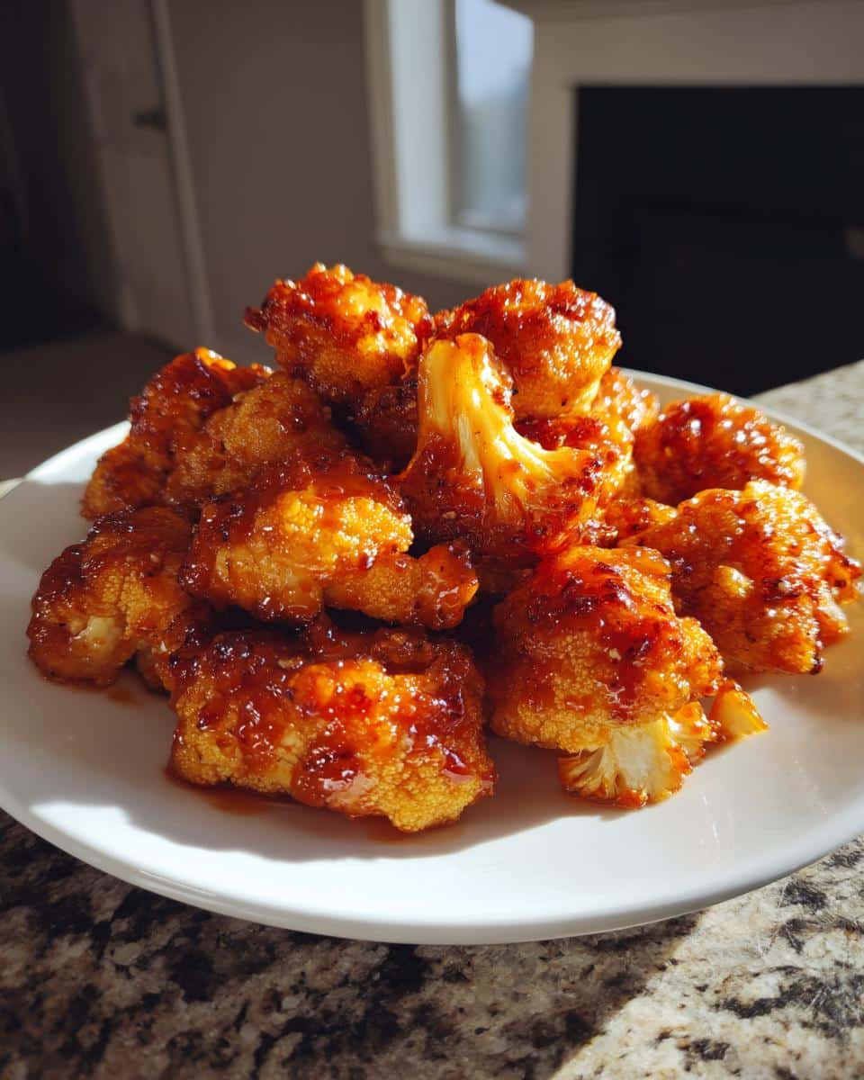 Air Fryer Buffalo Cauliflower - detail 3