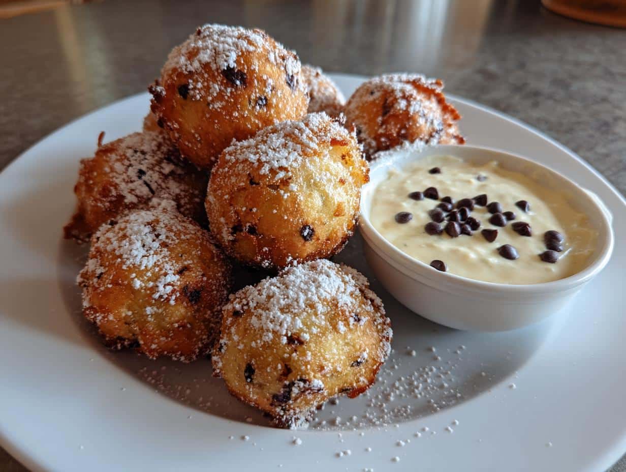 Air Fryer Cannoli Dip Bites