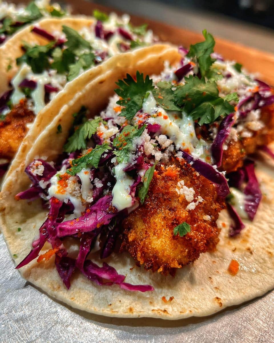 Air Fryer Fish Tacos - detail 2