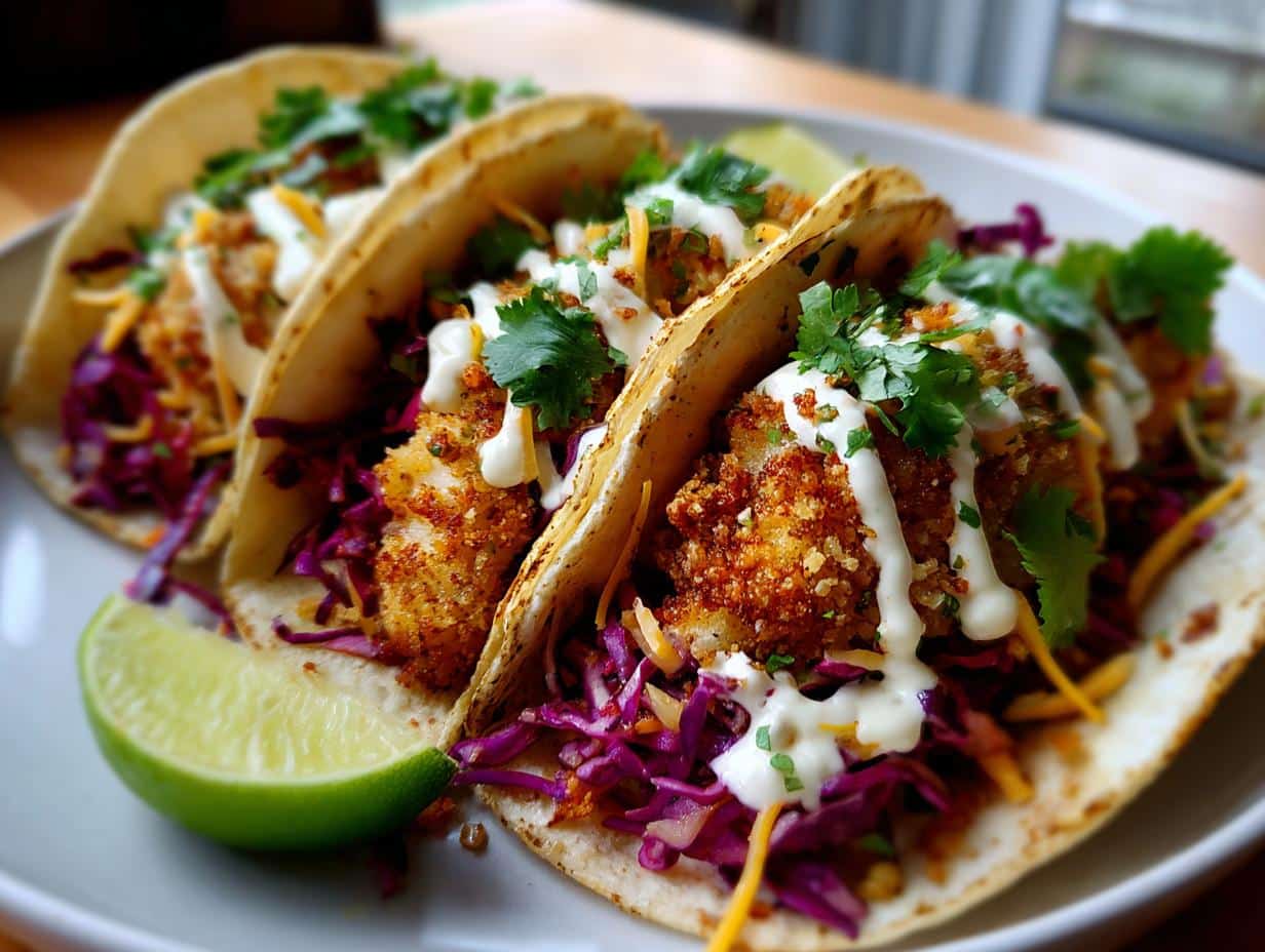 How to Make Air Fryer Fish Tacos in 30 Minutes
