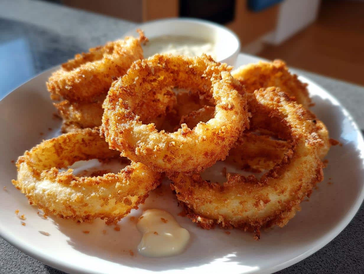 How to Make Air Fryer Frozen Onion Rings
