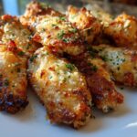 Air Fryer Garlic Parmesan Wings