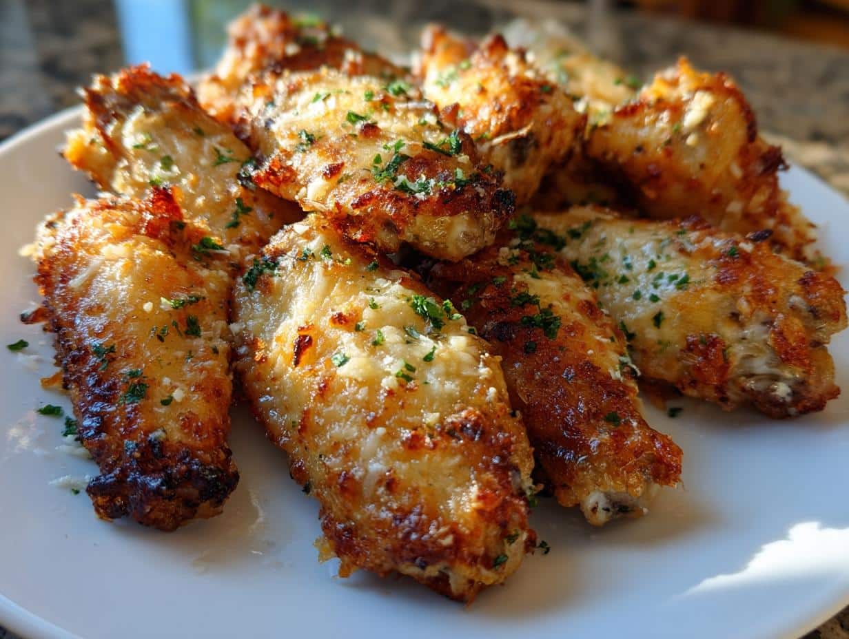 Air Fryer Garlic Parmesan Wings – Crispy, Savory & Easy to Make