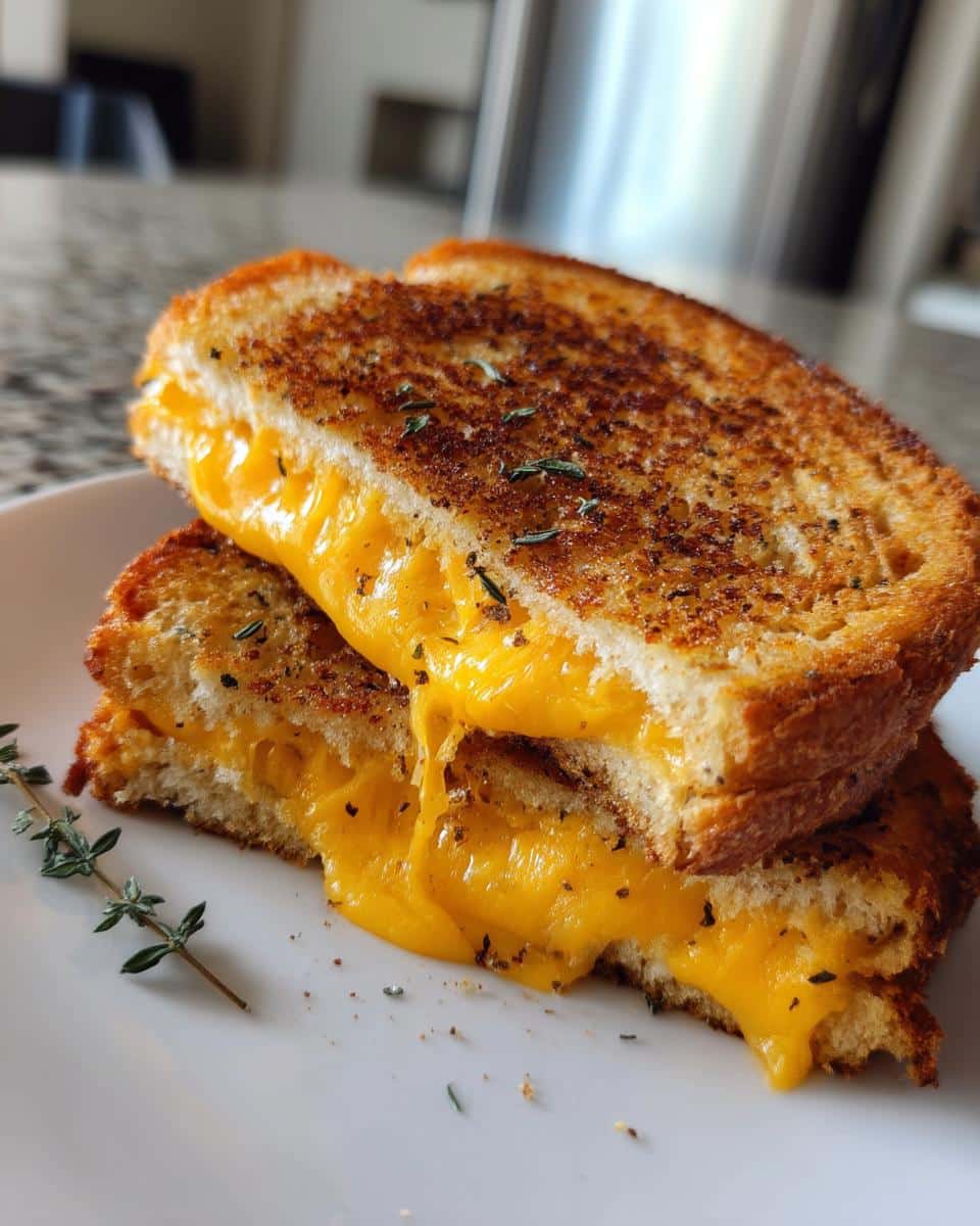 Air Fryer Grilled Cheese - detail 1
