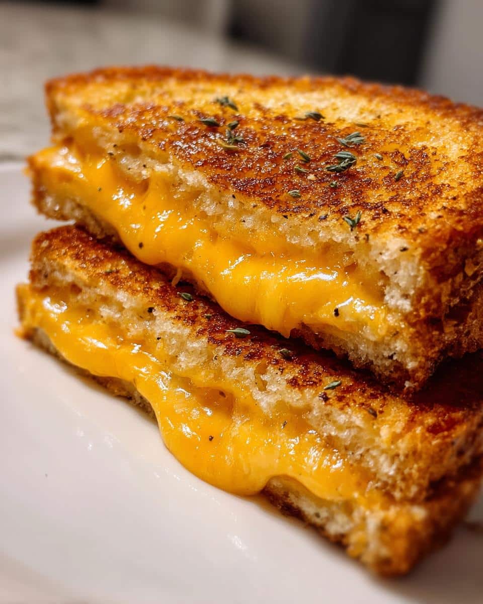 Air Fryer Grilled Cheese - detail 2