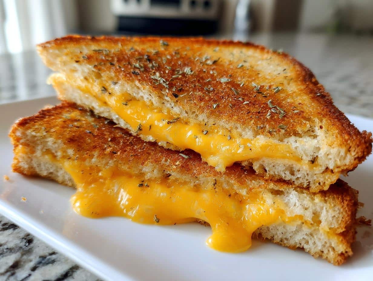 Air Fryer Grilled Cheese