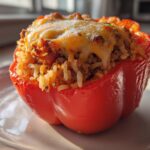 Air Fryer Stuffed Bell Peppers