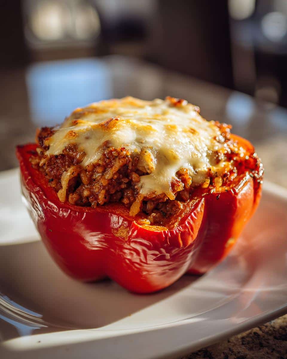 Air Fryer Stuffed Bell Peppers - detail 2