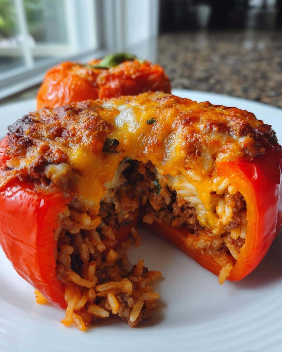 Air Fryer Stuffed Bell Peppers - detail 4