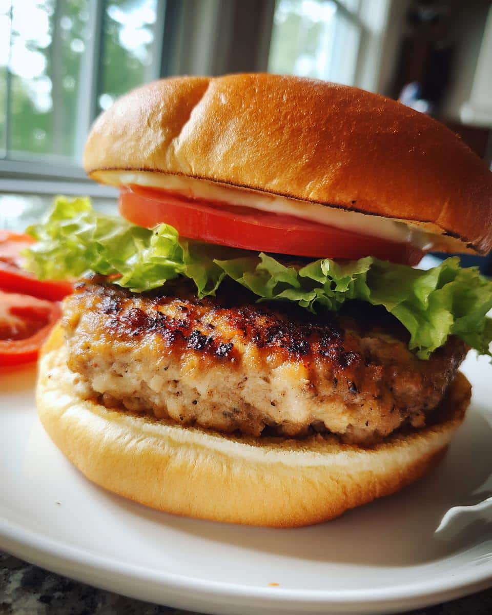 Air Fryer Turkey Burgers - detail 3