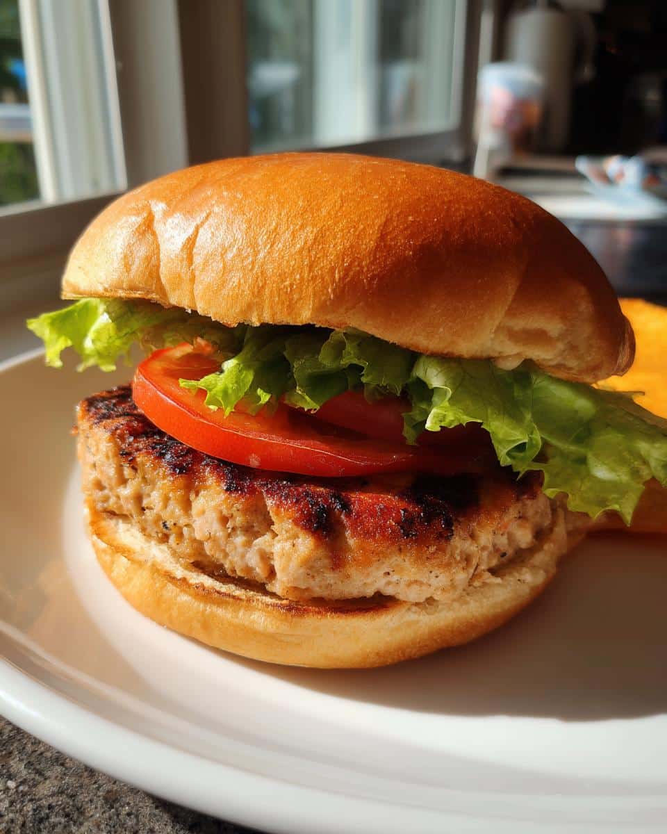Air Fryer Turkey Burgers - detail 4