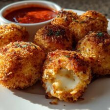 Crispy Cheesy Italian Arancini Balls in 18 Minutes